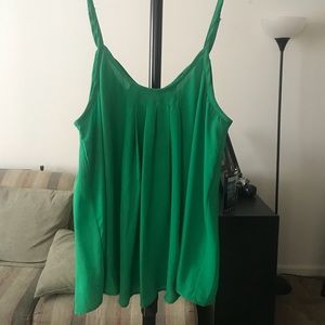 Torrid Green Tank/Blouse SZ0